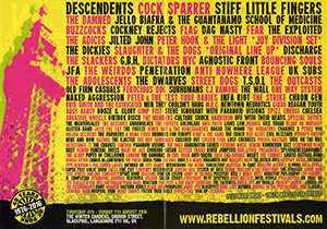 Rebellion 2016, Blackpool